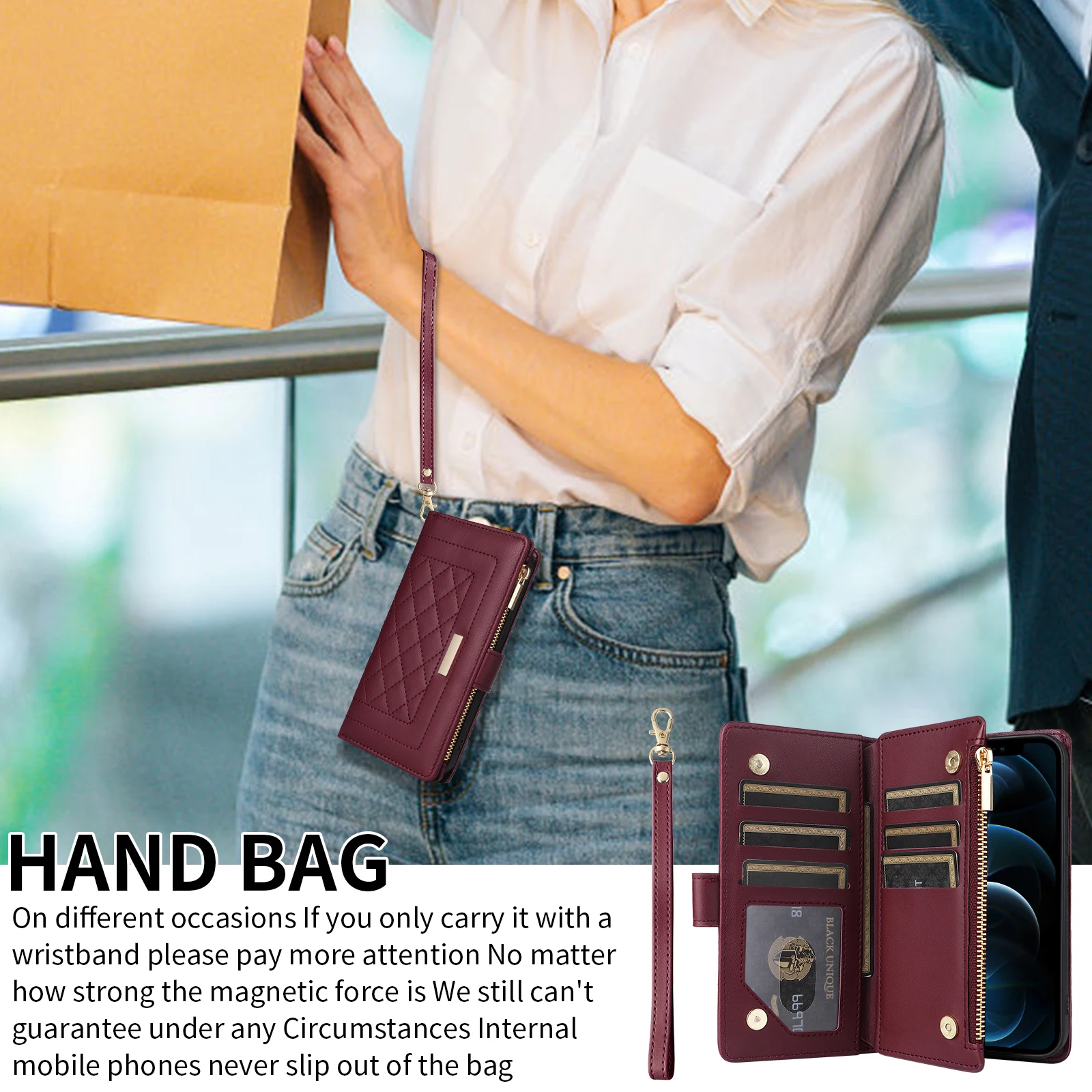 Crossbody Cards Solt Wallet Leather Zipper Bag Case For Samsung Galaxy S26 Ultra S25 S23 Plus A55 A15 A35 Book Lanyard Strap