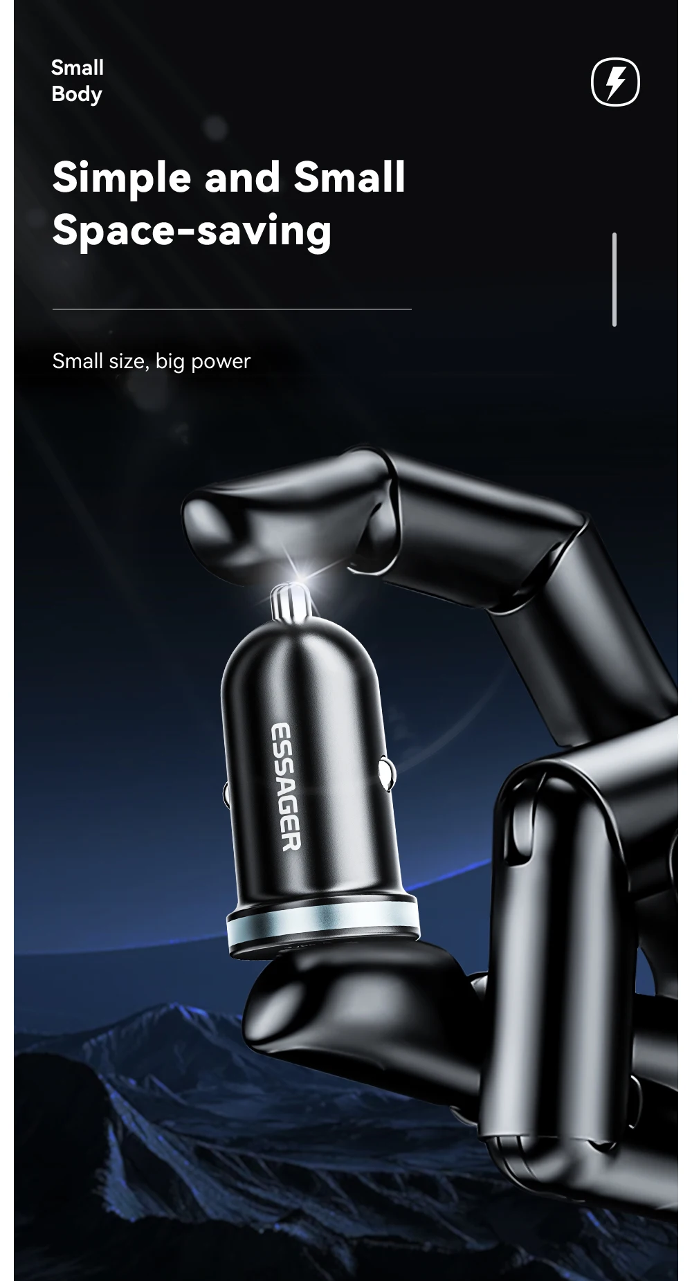 Essager 30W USB Car Charger Quick Charge 4.0 3.0 FCP SCP USB PD For Xiaomi iPhone 12 13 14 Pro Fast Charging Car Phone C Charger