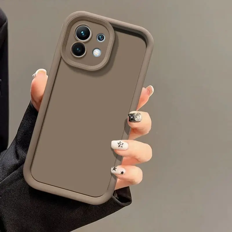 For Xiaomi Mi 11 Case Xiaomi Mi 11 5G Phone Case M2011K2C M2011K2G Matte Back Cover Skin Feel Protection Shockproof case