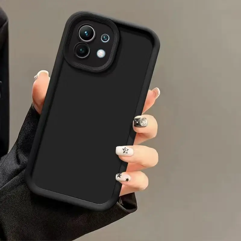 For Xiaomi Mi 11 Case Xiaomi Mi 11 5G Phone Case M2011K2C M2011K2G Matte Back Cover Skin Feel Protection Shockproof case