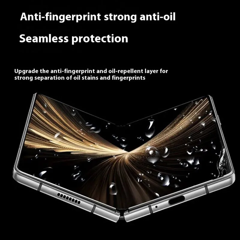 4 in1 Internal Inner Outer Hinge Sticker Screen Protector for Honor Magic V5 Matte Hydrogel Soft TPU Film For Honor Magic V3 V2