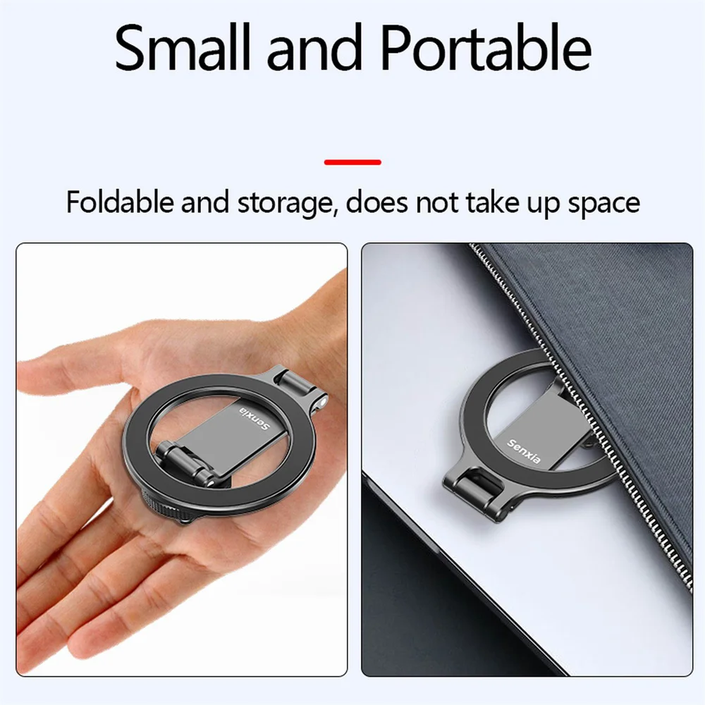 NEW Magnetic Cold Shoe Phone Holder Adapter with 1/4" Screw Magsafe Phone Tripod Mount for iPhone 16-12 DSLR Camera Monitor