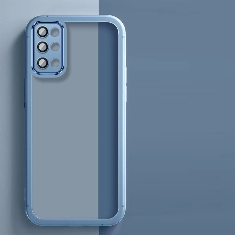 For OnePlus 8T Case OnePlus 9R Phone Case 1+ 8T Cover 1+9r Cases Corners Shookproof Plating back cover