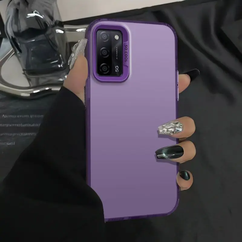 For OnePlus 8T Case OnePlus 9R Phone Case 1+ 8T Cover 1+9r Cases Corners Shookproof Plating back cover