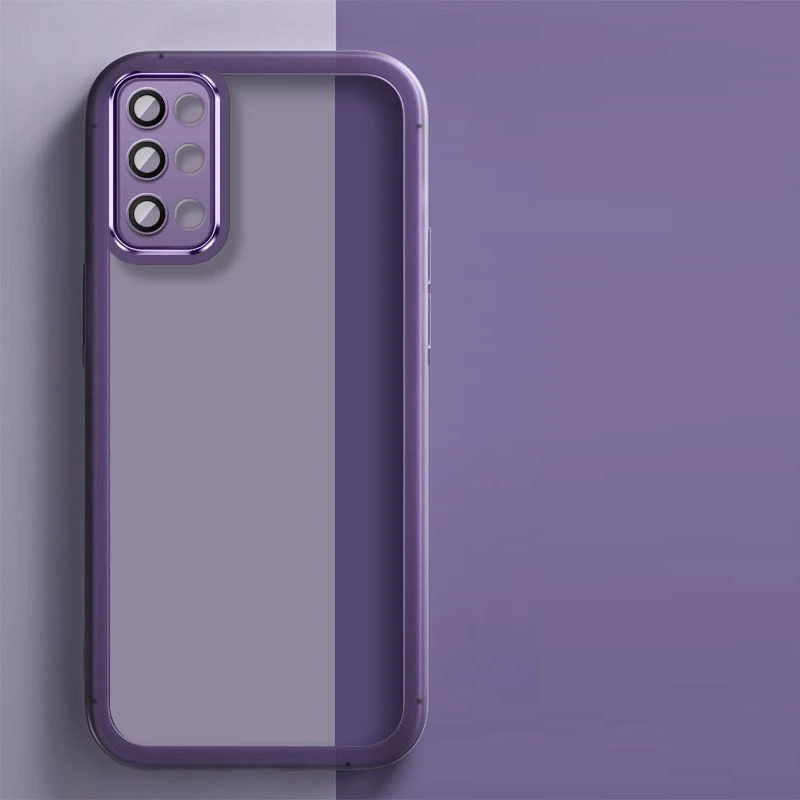 For OnePlus 8T Case OnePlus 9R Phone Case 1+ 8T Cover 1+9r Cases Corners Shookproof Plating back cover