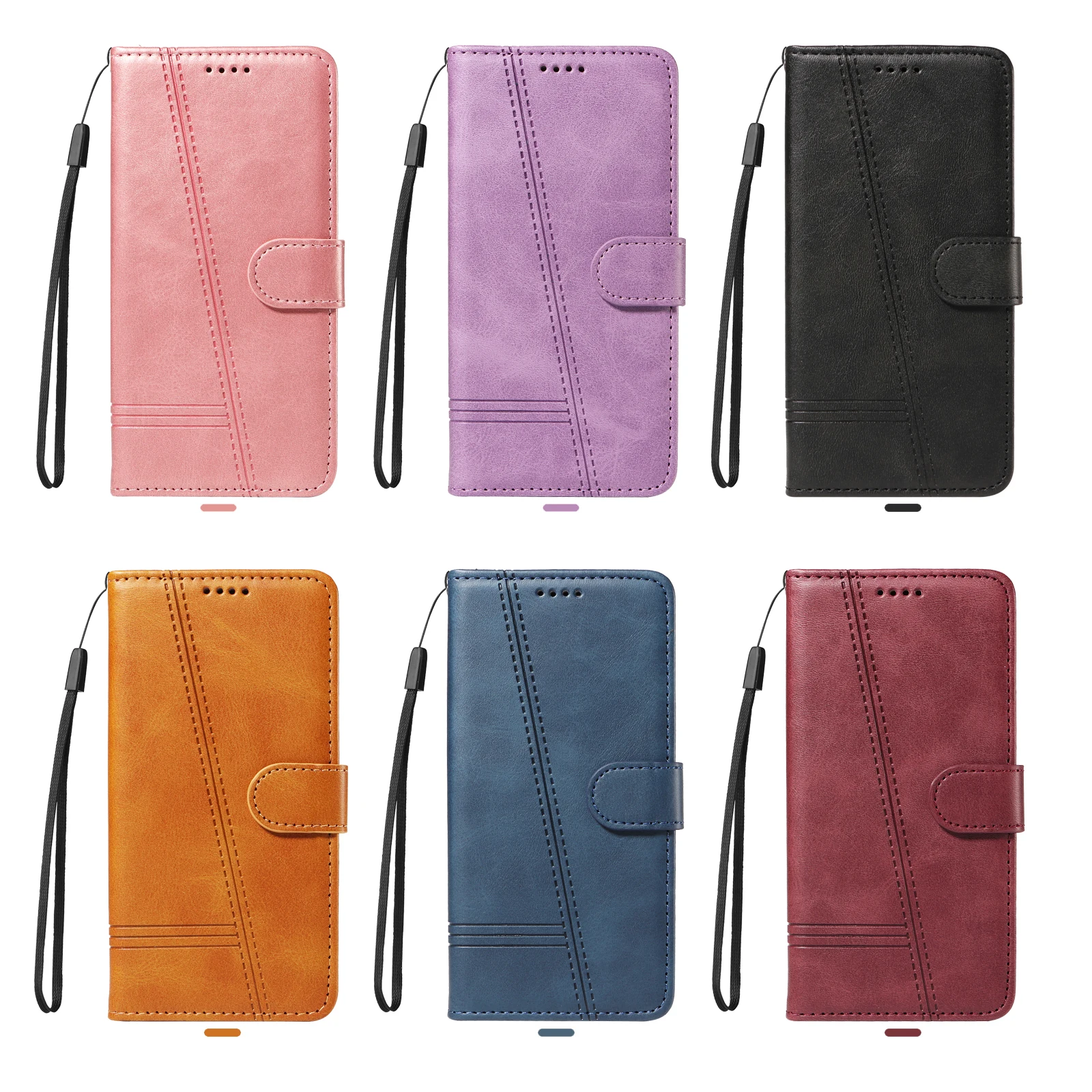 Leather Case For Huawei Honor 200 Pro 90 Smart 5G 70 50 Lite X8 4G X7 X7A X7B X7C X6 X6A X6B X5B Plus Magic 6 5 Cover Wallet