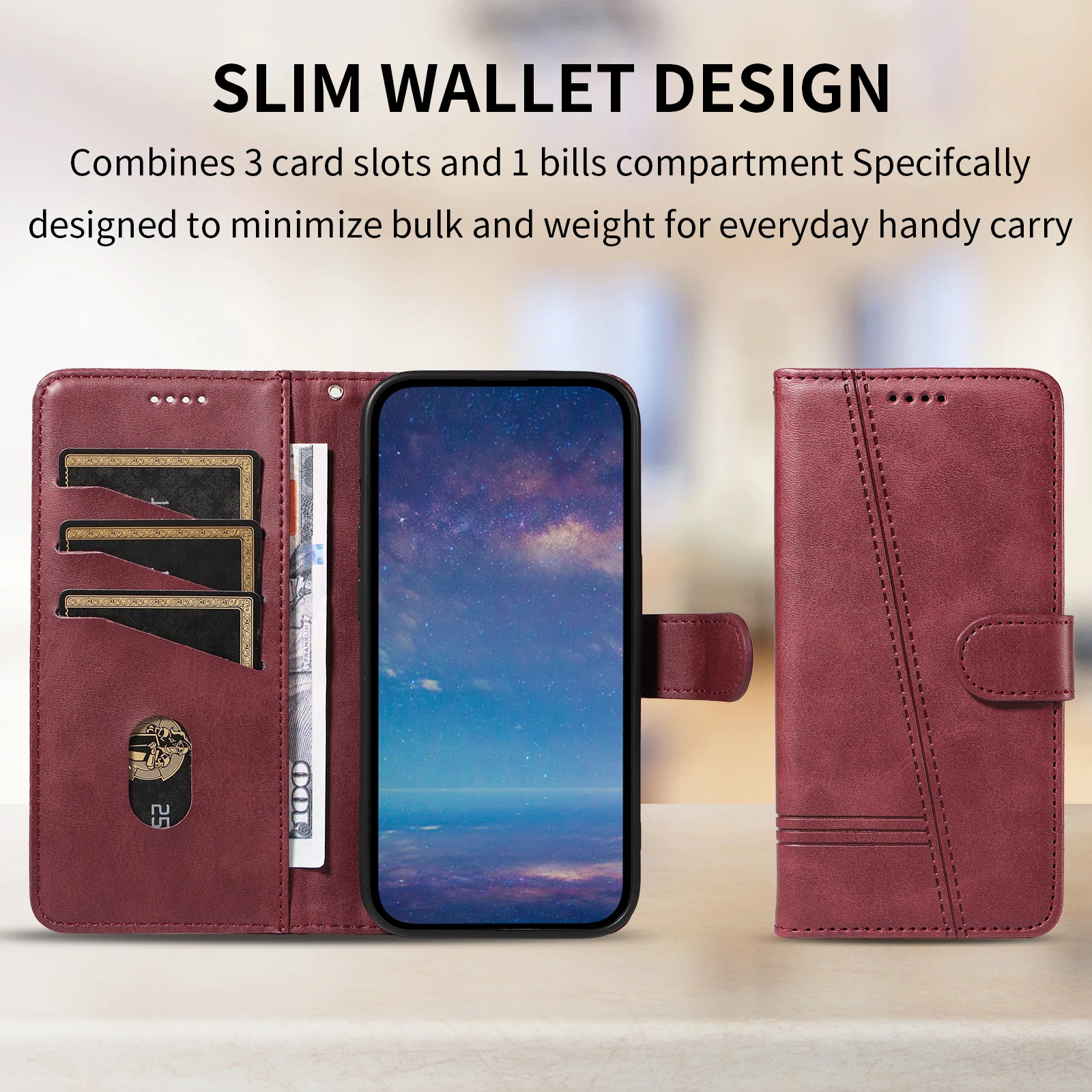 Leather Case For Huawei Honor 200 Pro 90 Smart 5G 70 50 Lite X8 4G X7 X7A X7B X7C X6 X6A X6B X5B Plus Magic 6 5 Cover Wallet