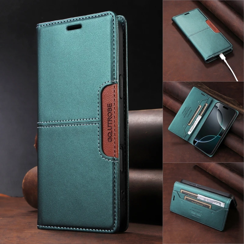 For OPPO A5 Case Flip Leather Phone Case on For Oppo A5 5G CPH2735 Wallet Card Magnetic Cover OPPOA5 A 5 4G CPH2727 Etui Capa