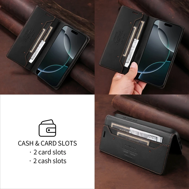 For OPPO A5 Case Flip Leather Phone Case on For Oppo A5 5G CPH2735 Wallet Card Magnetic Cover OPPOA5 A 5 4G CPH2727 Etui Capa
