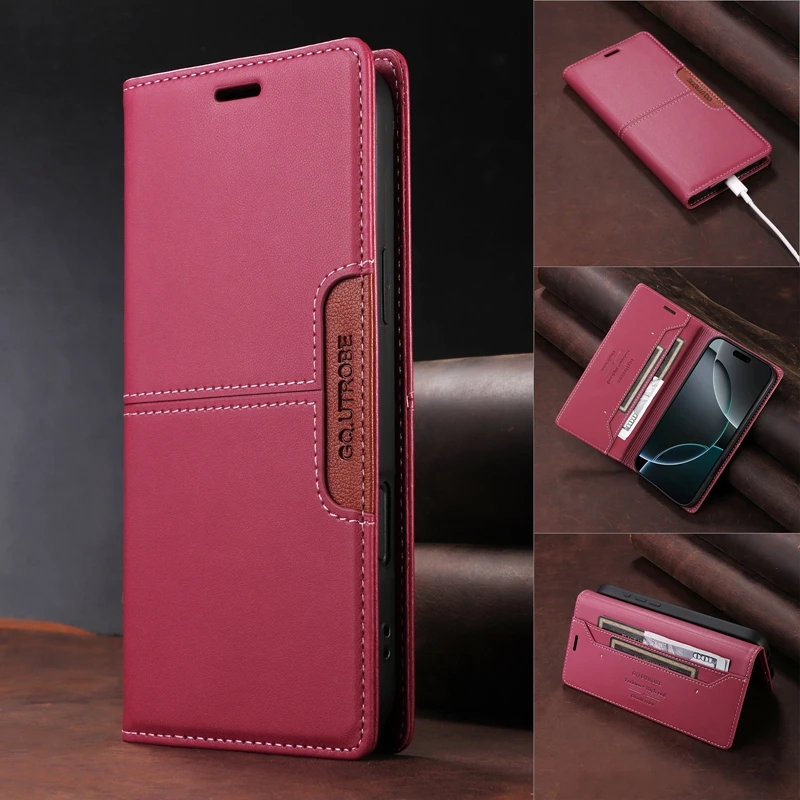 For OPPO A5 Case Flip Leather Phone Case on For Oppo A5 5G CPH2735 Wallet Card Magnetic Cover OPPOA5 A 5 4G CPH2727 Etui Capa