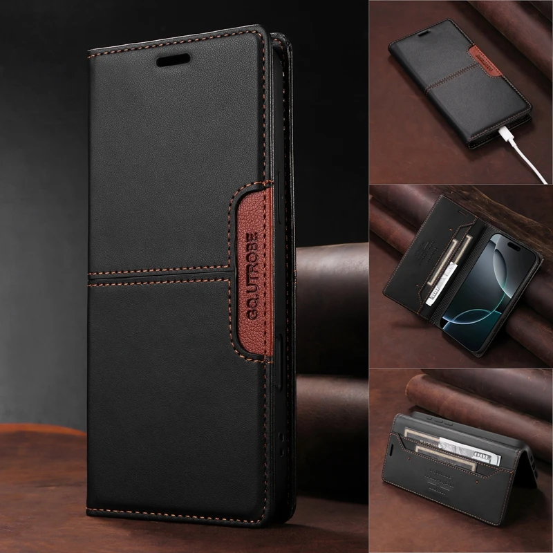 For OPPO A5 Case Flip Leather Phone Case on For Oppo A5 5G CPH2735 Wallet Card Magnetic Cover OPPOA5 A 5 4G CPH2727 Etui Capa