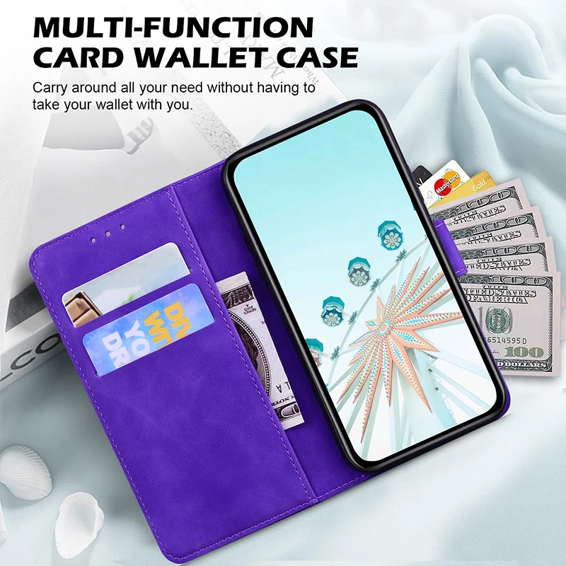 Stand Flip Wallet Case For Samsung Galaxy A21S A20S A10 M11 A10S A80 A90 A6 Plus A7 A8 A9 2018 A5 A3 2017 5G Protect Phone Cover