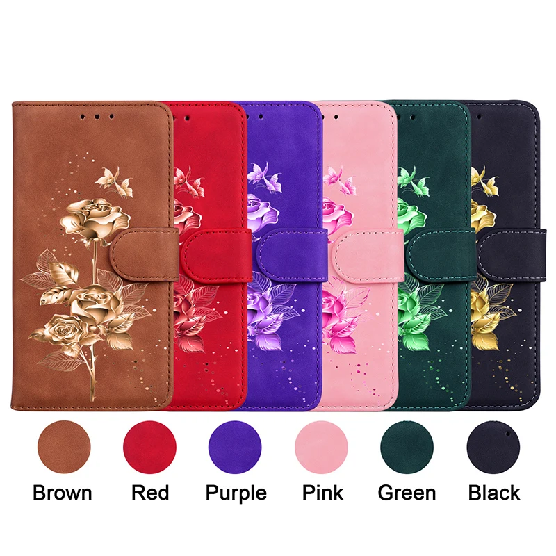 Stand Flip Wallet Case For Samsung Galaxy A21S A20S A10 M11 A10S A80 A90 A6 Plus A7 A8 A9 2018 A5 A3 2017 5G Protect Phone Cover