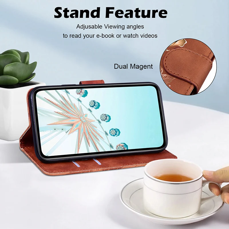Stand Flip Wallet Case For Samsung Galaxy A21S A20S A10 M11 A10S A80 A90 A6 Plus A7 A8 A9 2018 A5 A3 2017 5G Protect Phone Cover
