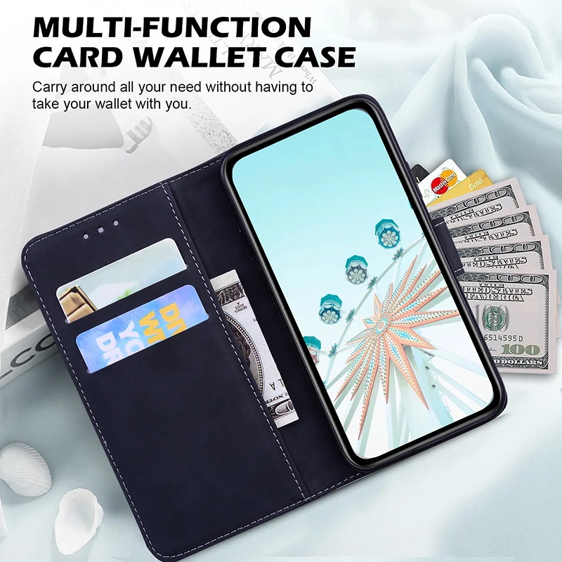 Stand Flip Wallet Case For Samsung Galaxy A21S A20S A10 M11 A10S A80 A90 A6 Plus A7 A8 A9 2018 A5 A3 2017 5G Protect Phone Cover