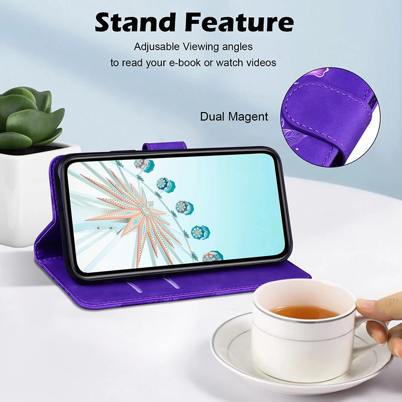 Stand Flip Wallet Case For Samsung Galaxy A21S A20S A10 M11 A10S A80 A90 A6 Plus A7 A8 A9 2018 A5 A3 2017 5G Protect Phone Cover