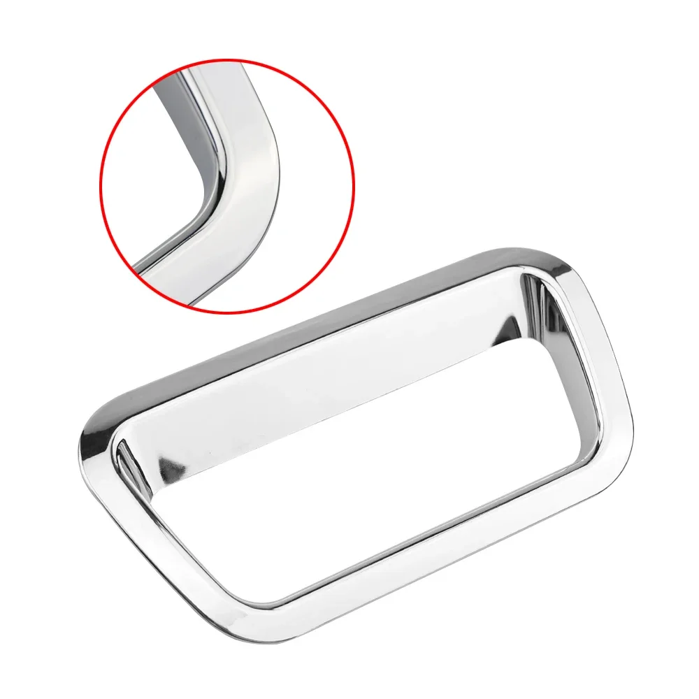 For Nissan Xtrail X-trail T32 Rogue 2014 - 2021 Rear Brake Lamp Light Cover Detector Frame Sticker ABS Chrome Trim Accessories