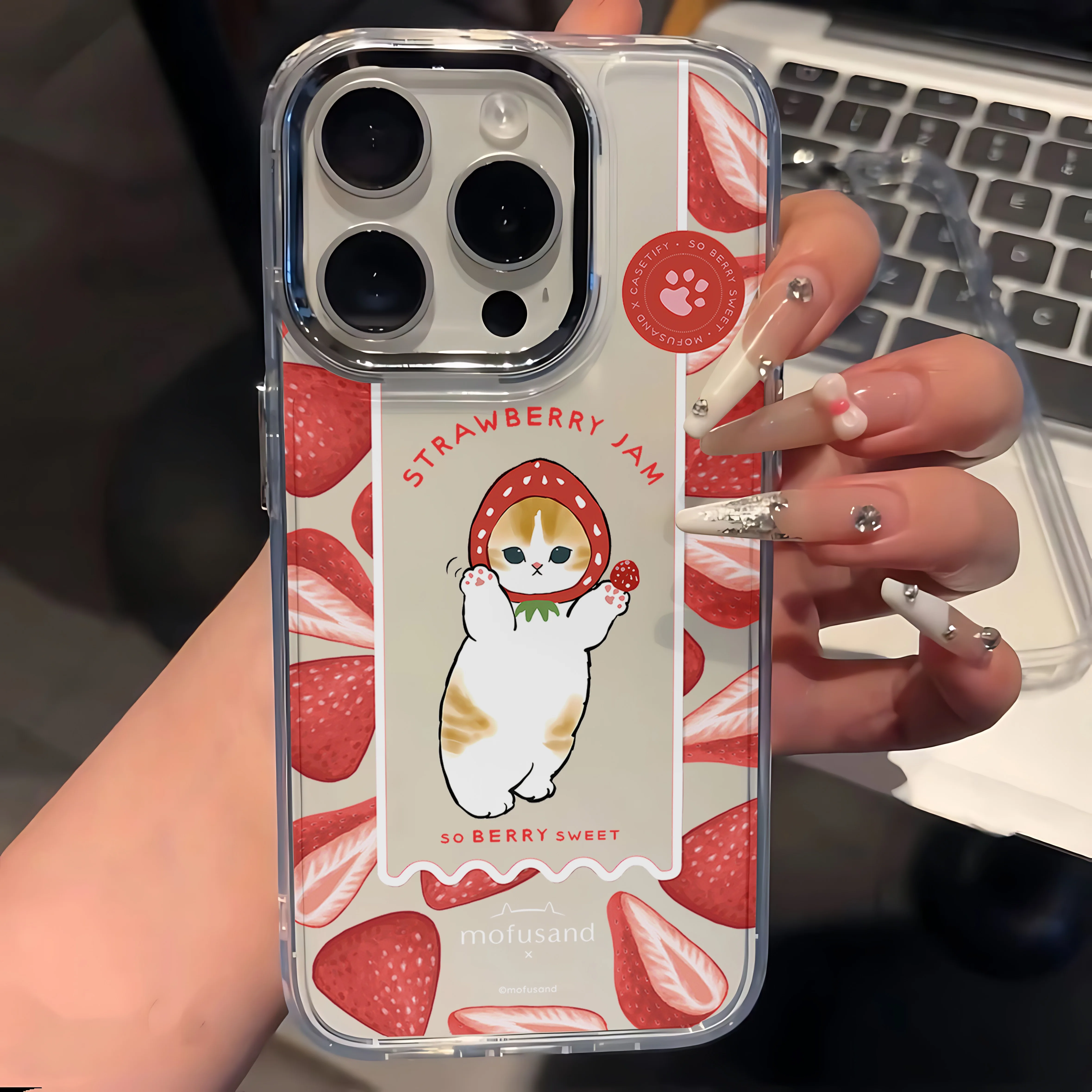 New Cute M-mofusands Cat Phone Case For Google Pixel 10 9 8 7 8A 9A XL Pro 4G 5G Transparent Soft Silicone TPU Back Cover