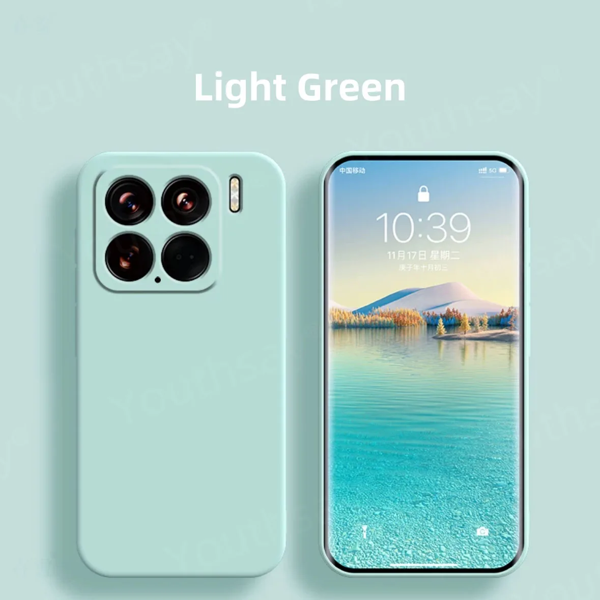 For Xiaomi 15 Case Xiaomi 15 14 14T Pro Cover Funda Shell Coque Original Liquid Silicone TPU Phone Soft Back Bumper Xiaomi 15