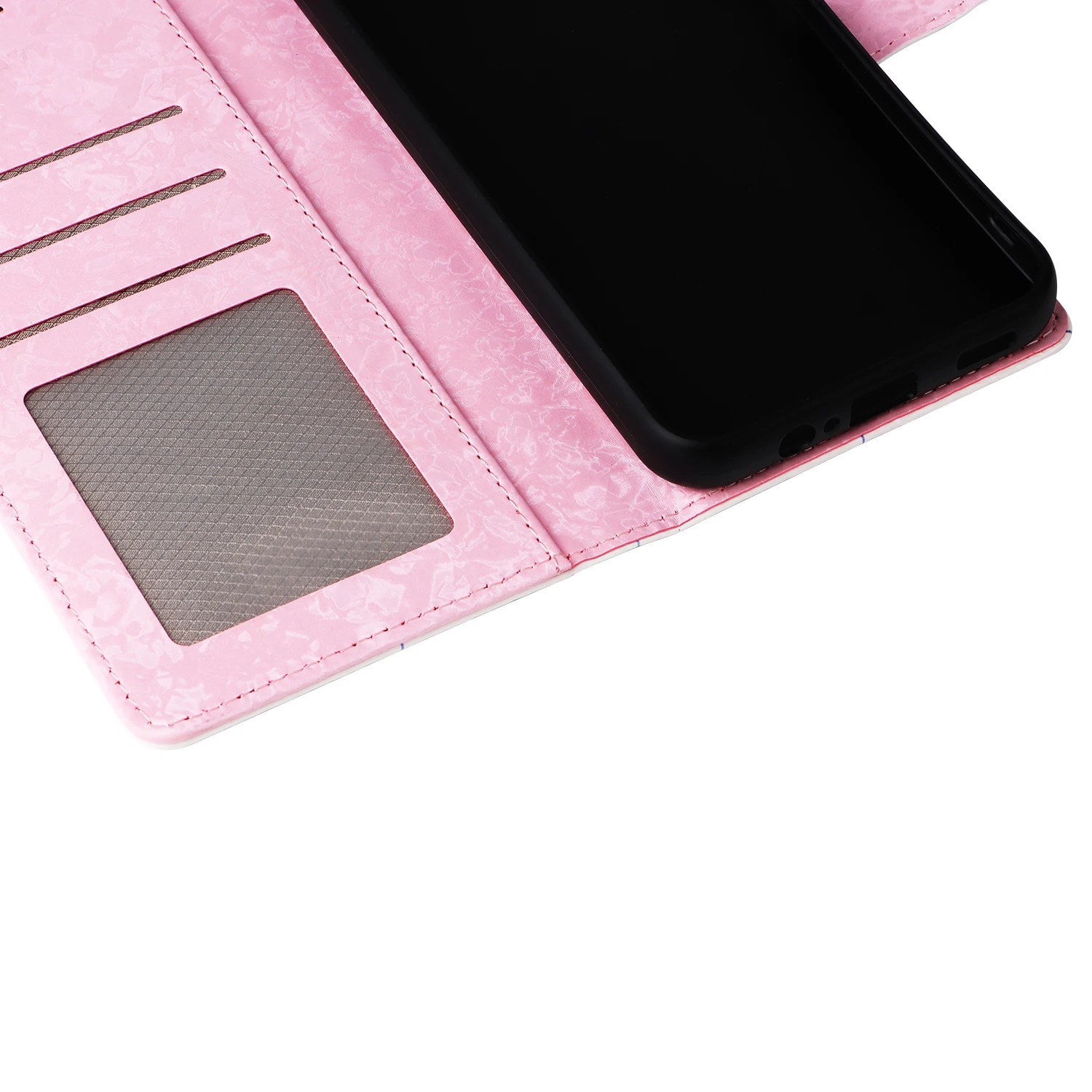 Wallet Floral Leather Phone Case For Samsung Galaxy S25 Edge S25 Ultra S25 Plus S25 S24 S23 S23 Fe S22 S21 S20 S10 E S9 Plus