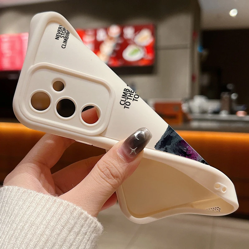Dark Snow Mountain Case For Samsung Galaxy S25 S26 S24 Ultra S23 S22 S21 FE A17 A37 A57 A15 A16 A26 A35 A36 A54 A55 A56 5G Capa