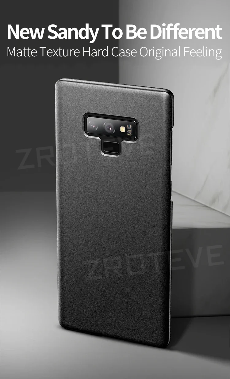 For Samsung Note9 Case ZROTEVE Ultra Slim Hard PC Matte Cover For Samsung Galaxy Note 9 Shockproof Phone Cases
