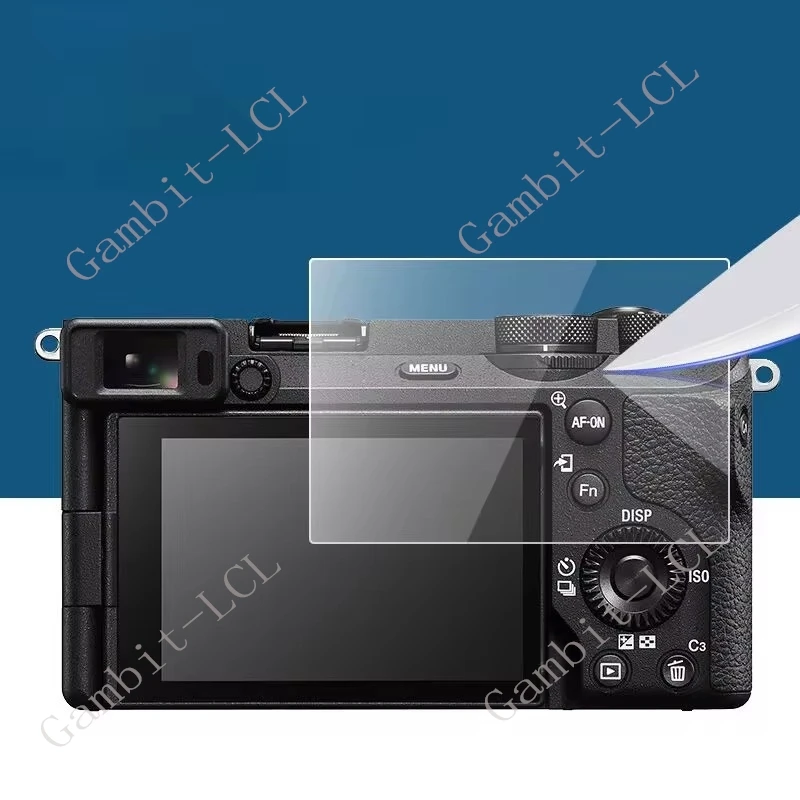2PCS Tempered Glass For Sony Alpha 6700 ILCE-6700 A6700 A6400 A6300 A6000 A5000 Camera LCD Display Screen Protector Film Cover