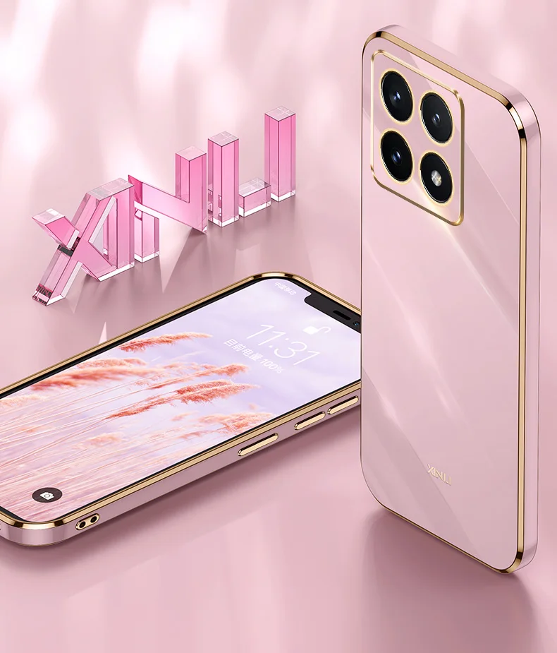 For Xiaomi 14t Pro Case Cover High Quality Soft TPU Anti-fingerprint Camera Protection Case For Xiaomi mi 14t Pro