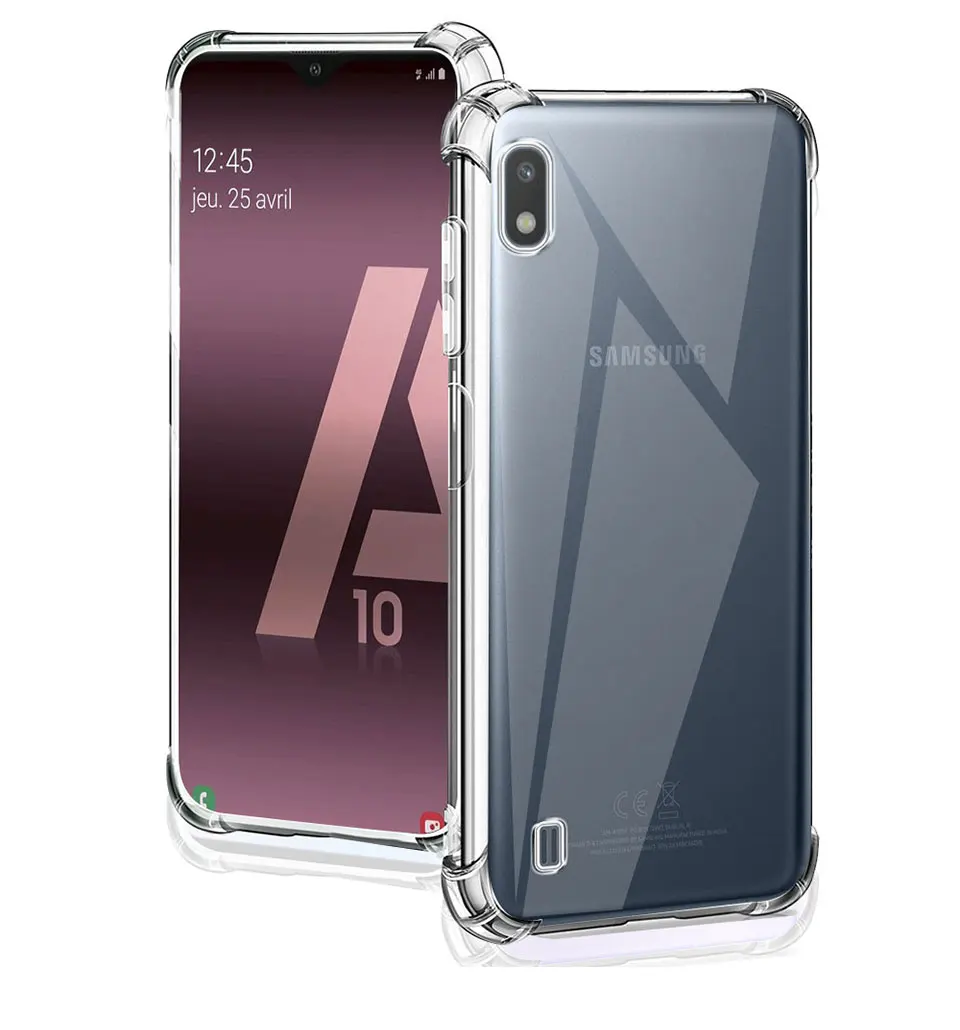 Shockproof Clear TPU Case For Samsung Galaxy A10 M10 M10S Soft Silicone Transparent Airbag Phone Case For Samsung A10 Cover