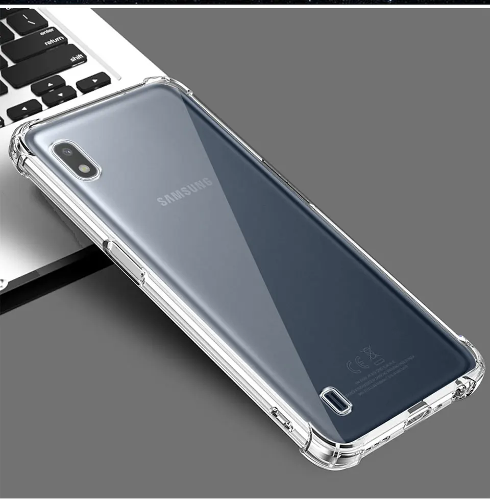 Shockproof Clear TPU Case For Samsung Galaxy A10 M10 M10S Soft Silicone Transparent Airbag Phone Case For Samsung A10 Cover