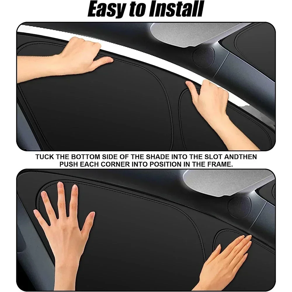 Custom Car Window Sunshade For BYD Seal 2022 - 2024 Full Cover Privacy Blind Curtain Front Windshield 2023