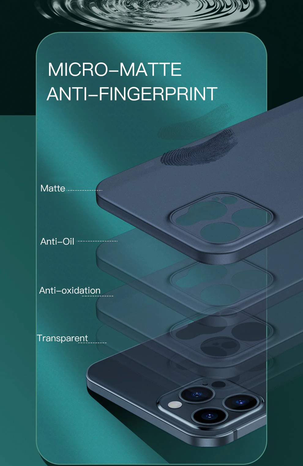 Translucent Ultra Thin PC Matte Case For iPhone 11 12 13 14 15 16 Pro Max 15 Plus Frosted Phone Cover Fundas
