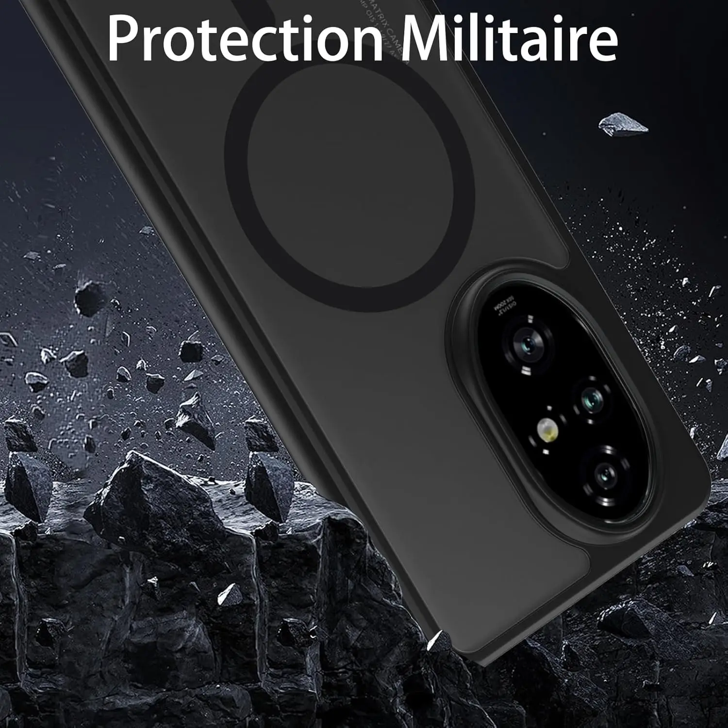 Transluent Case for Magsafe Magnetic Wireless Charge Back Matte Hard Plastic Soft Bumper Cover for Honor 200 200Pro Lite
