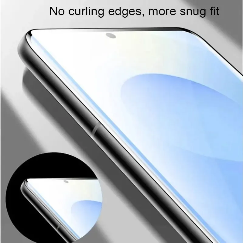 3Pcs Full Cover Tempered Glass For Samsung Galaxy S25 Edge S24 Ultra S23 S22 Plus S21FE S23Fe S24Fe Screen Protector Film Glass