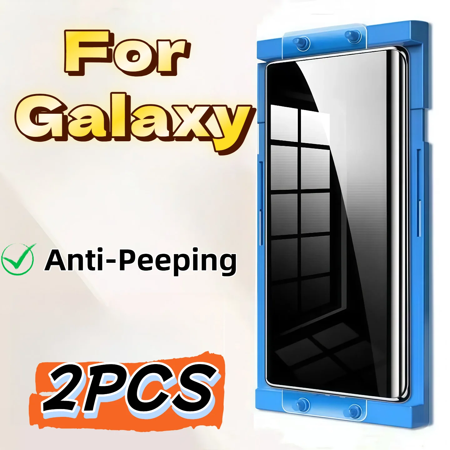 2Pcs Anti-Spy Ceramic Screen Protector for Galaxy S25 S24 S23 Ultra S22 S21 S20 Note 20 10 9 8 Plus Anti-Visit Membrane