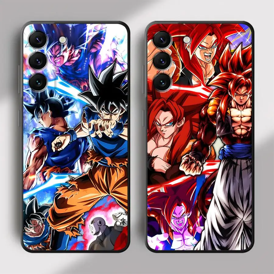 Dragon Ball Cool Cartoon Goku Soft Funda Back Phone Cover Case for Samsung Galaxy A51 A15 A14 A53 A16 A34 A33 A32 A56 A55 A54