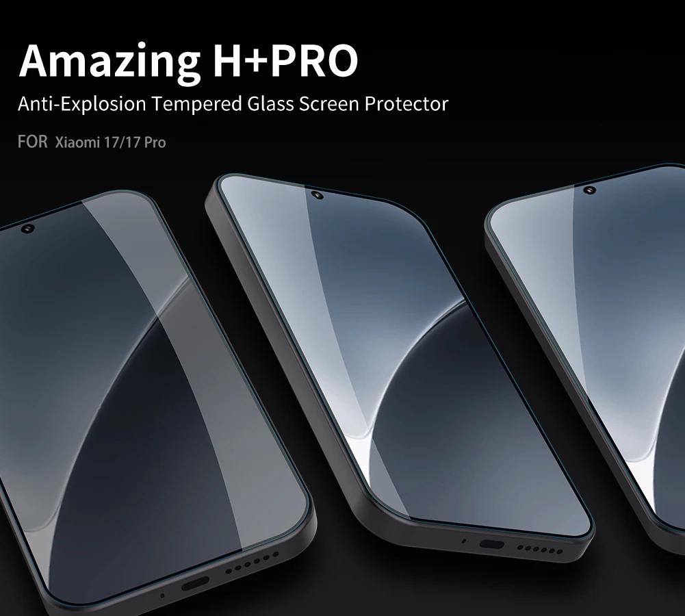 Nillkin For Xiaomi 17/18 Pro Max Mi 17 Ultra Mi 17 Max H+PRO high-definition half screen tempered film protective film