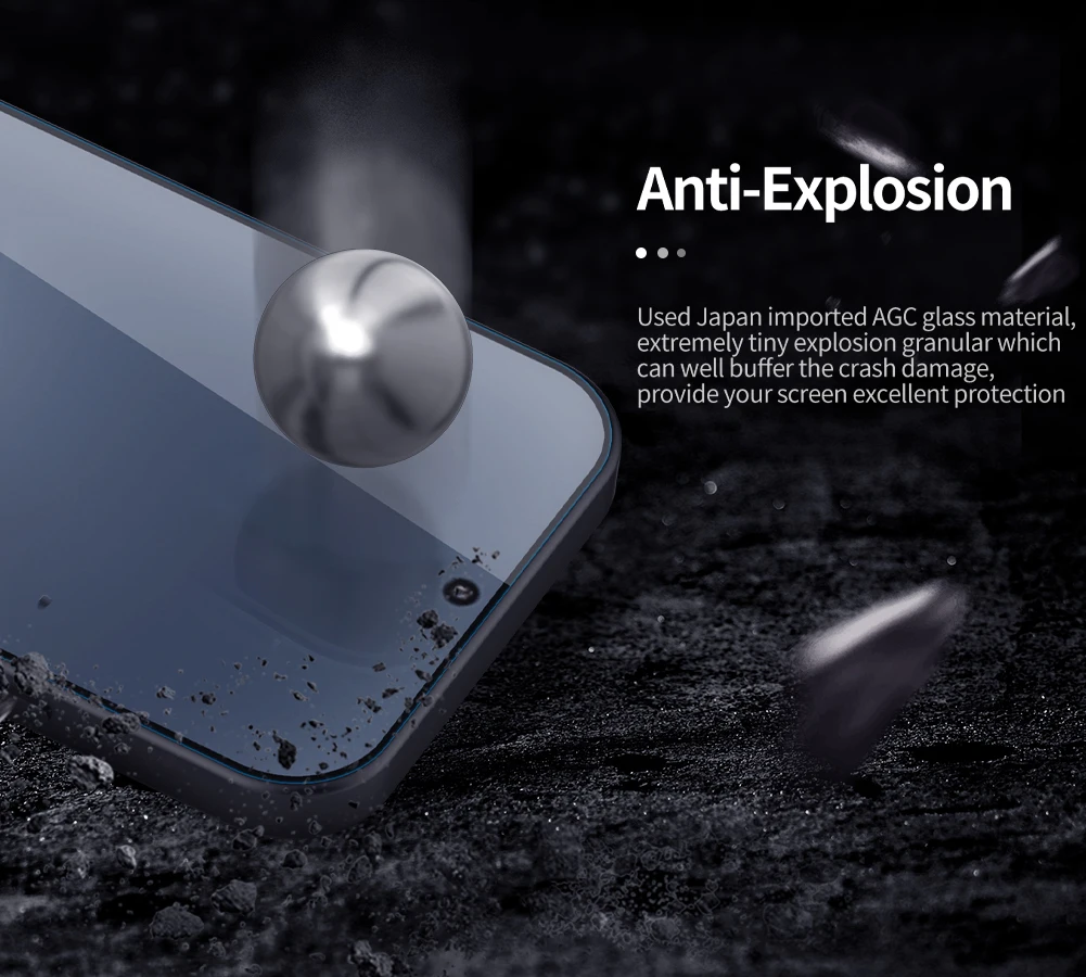 Nillkin For Xiaomi 17/18 Pro Max Mi 17 Ultra Mi 17 Max H+PRO high-definition half screen tempered film protective film