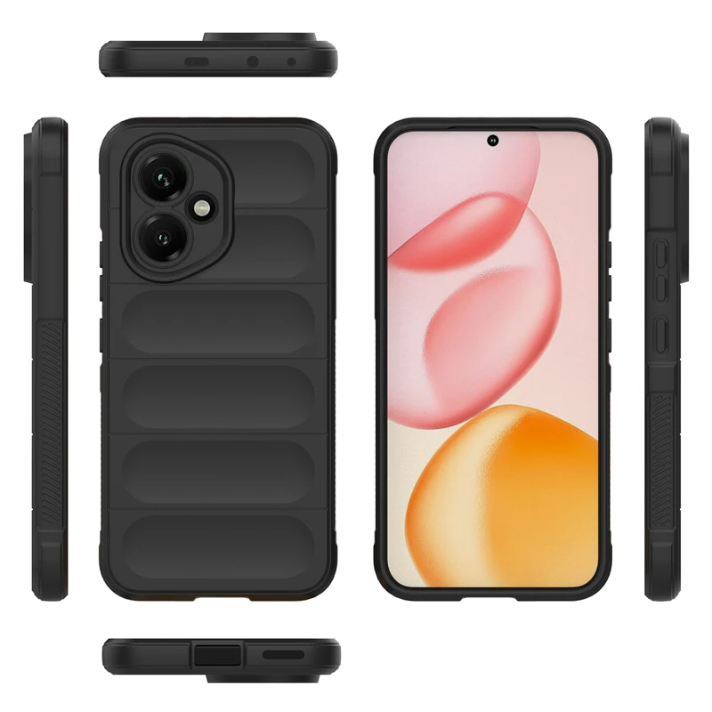 Shockproof Phone Case For Honor 400 Case Anti-Slip Soft Silicone Back Cover For Honor 400 Case For Honor 400 Pro Soft TPU Funda