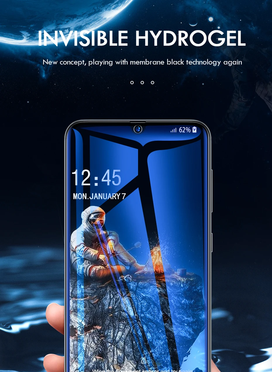 For Unihertz Jelly 2 Star Jelly2 2E JellyStar Hydraulic Hydrogel Film Protective Screen Protector Cover (NOT Tempered Glass )
