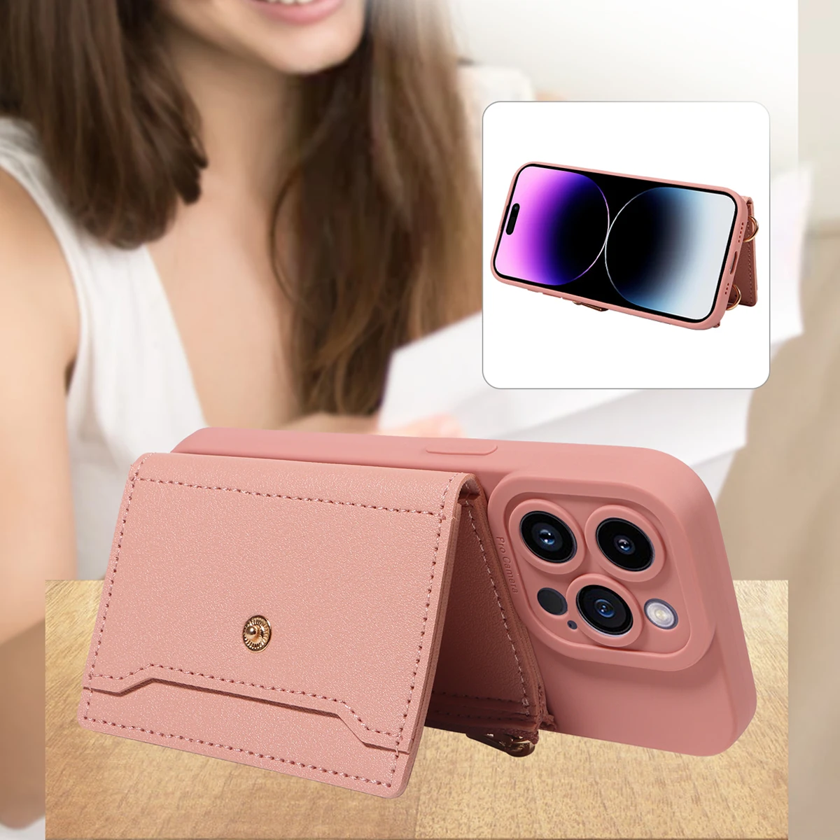 Faux Leather Phone Case for Samsung Galaxy S25Ultra S24 S23 S22 S21 S20 S10 S9 S8 PLUS FE Wallet Card Slot Anti-drop Phone cover