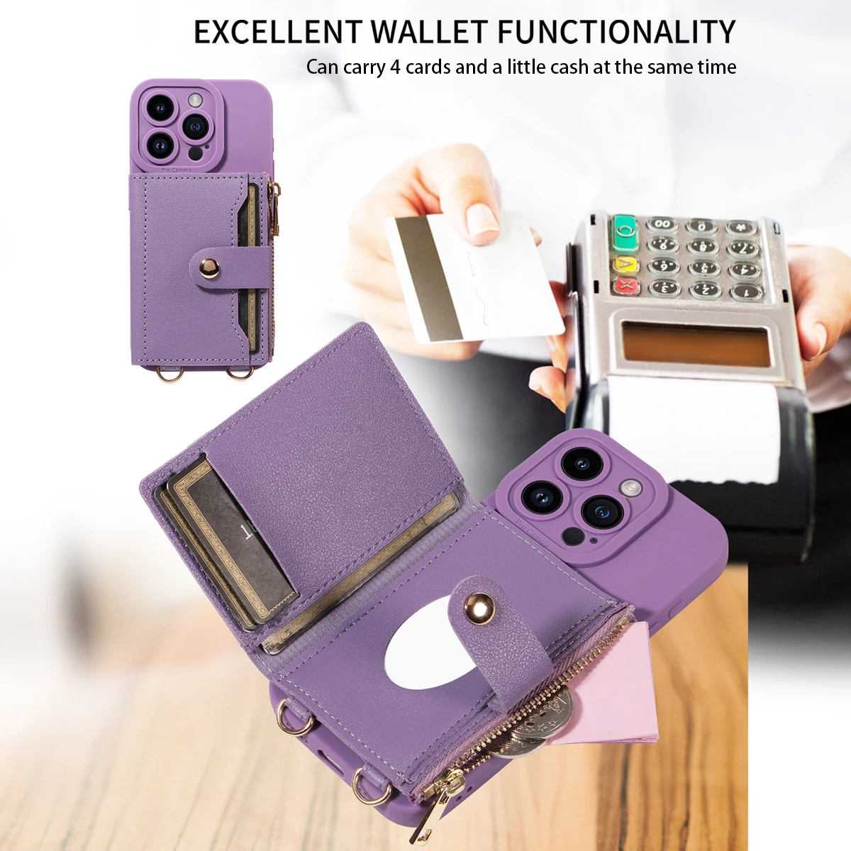 Faux Leather Phone Case for Samsung Galaxy S25Ultra S24 S23 S22 S21 S20 S10 S9 S8 PLUS FE Wallet Card Slot Anti-drop Phone cover
