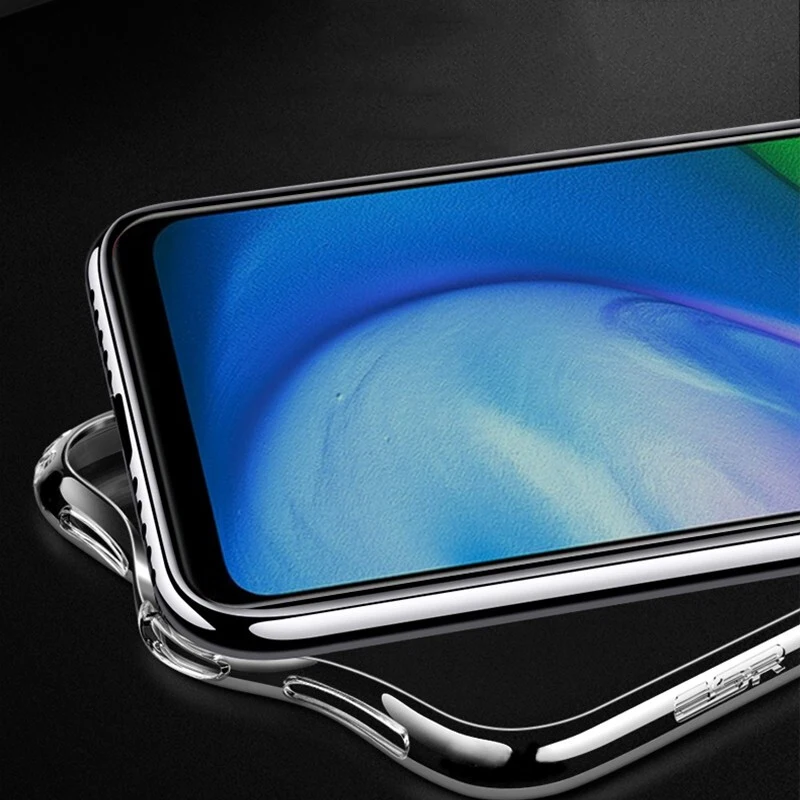 For LG Velvet G9 V60 V50 V50S V40 V30 Soft TPU Case Transparent Silicone Case for LG G9 Velvet Ultra Thin Clear Protective Cover