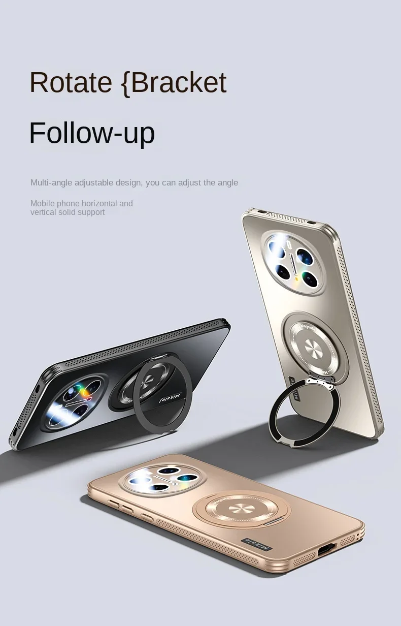 Magnetic for Magsafe Wireless Charging Case for Huawei Honor Magic 7 Pro Magic7lite Shockproof Ring Holder Cover for Magic7 6pro