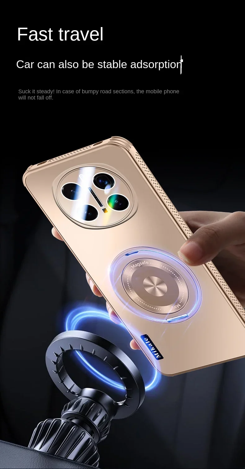 Magnetic for Magsafe Wireless Charging Case for Huawei Honor Magic 7 Pro Magic7lite Shockproof Ring Holder Cover for Magic7 6pro