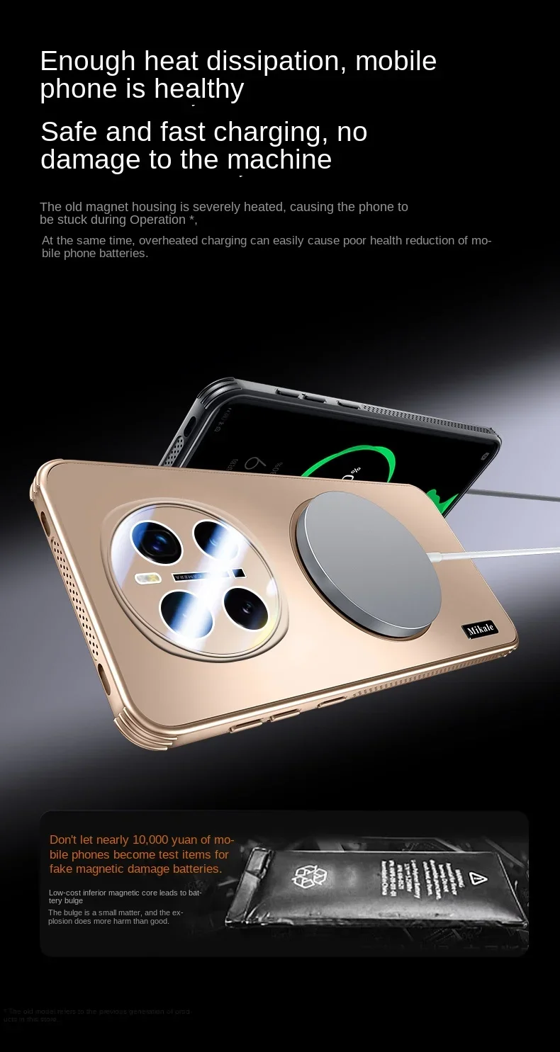 Magnetic for Magsafe Wireless Charging Case for Huawei Honor Magic 7 Pro Magic7lite Shockproof Ring Holder Cover for Magic7 6pro