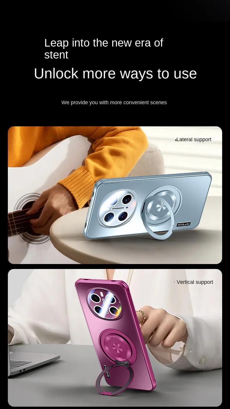 Magnetic for Magsafe Wireless Charging Case for Huawei Honor Magic 7 Pro Magic7lite Shockproof Ring Holder Cover for Magic7 6pro