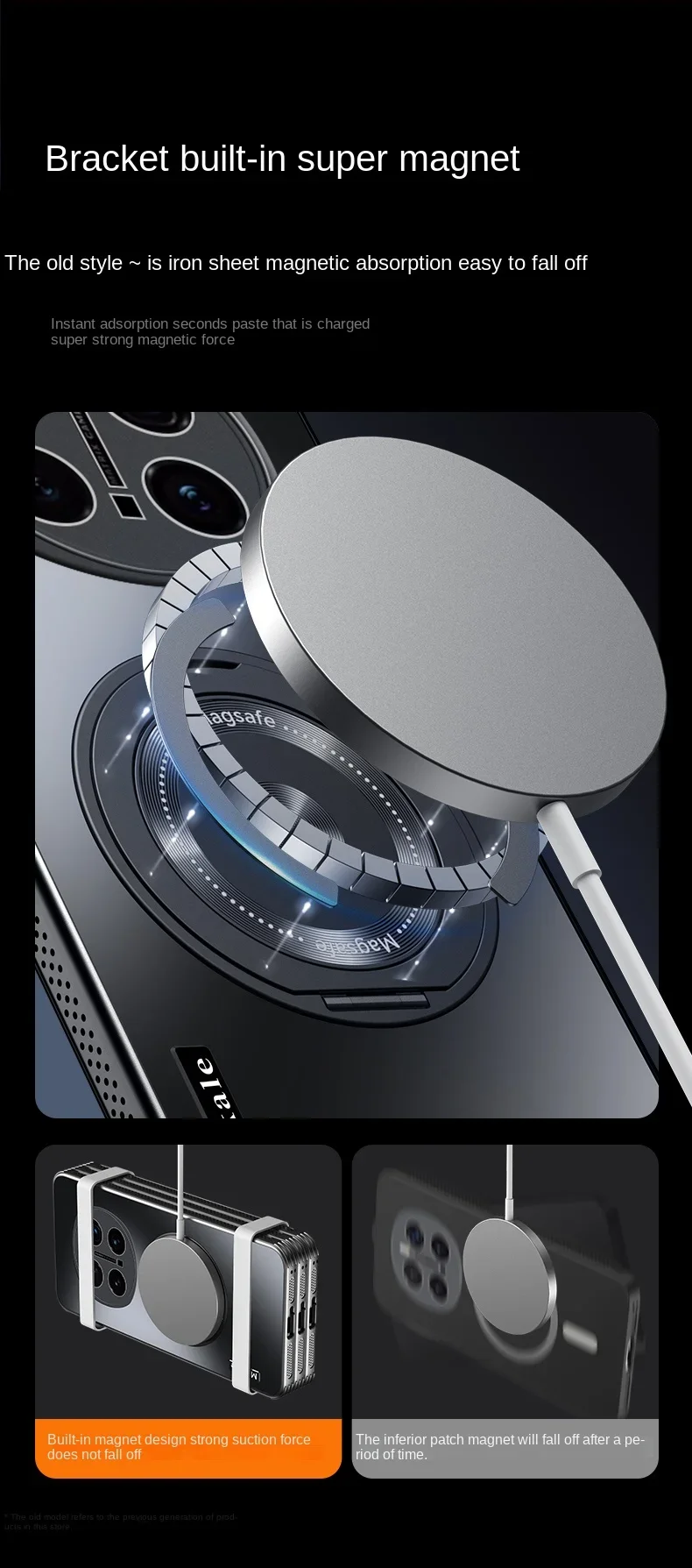 Magnetic for Magsafe Wireless Charging Case for Huawei Honor Magic 7 Pro Magic7lite Shockproof Ring Holder Cover for Magic7 6pro