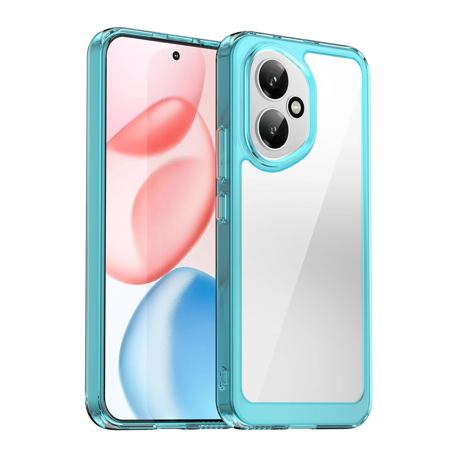 Transparent Colorful TPU Case for Honor 400 Pro Honor 400 Lite 5G Protective Cover Clear Coque Shell Fundas
