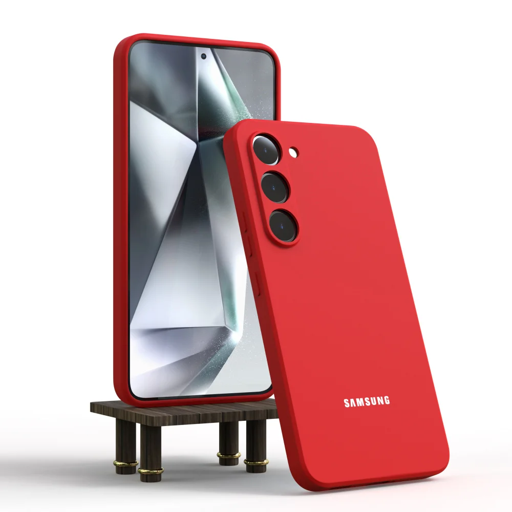 For Samsung Galaxy S24 S25 S23 S22 S21 S10 Plus FE Ultra A55 A54 A35 A16 Silicone Case Shockproof Soft-Touch Back Cover Funda